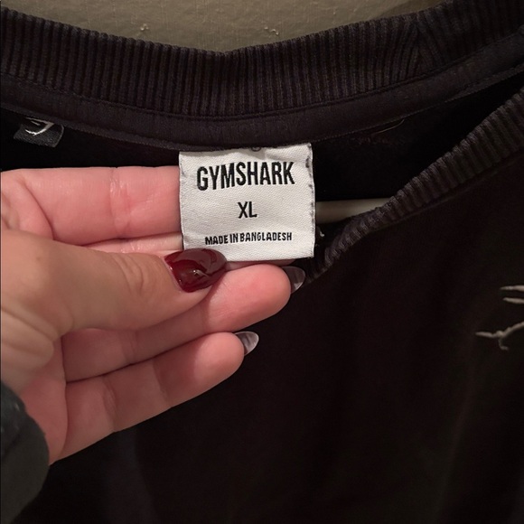 Gymshark Black Crewneck Sweater XL - Picture 3 of 6